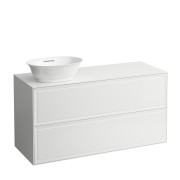 Meuble 2 tiroirs newclassic 120 blc - LAUFEN H4060830851701 