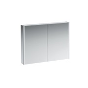 Armoire de toilette avec lumière led frame 25 100 miroir - LAUFEN H4086239001441 