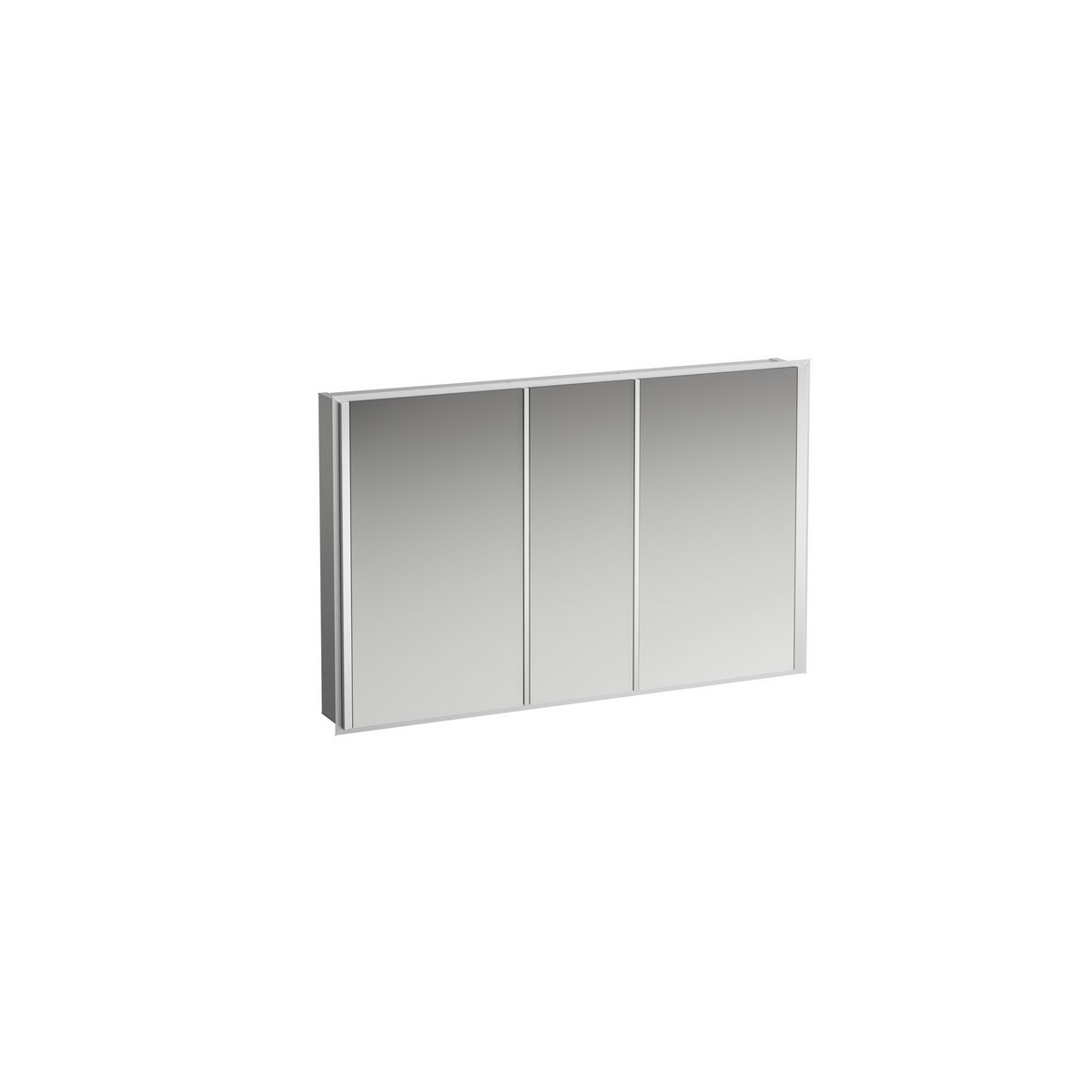 Armoire de toilette avec lumière led frame 25 120 miroir - LAUFEN H4088749001441 