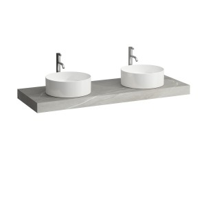 Arun plan 1400 déc à g et à d 1t sélection grès cérame - LAUFEN H4191391517701 