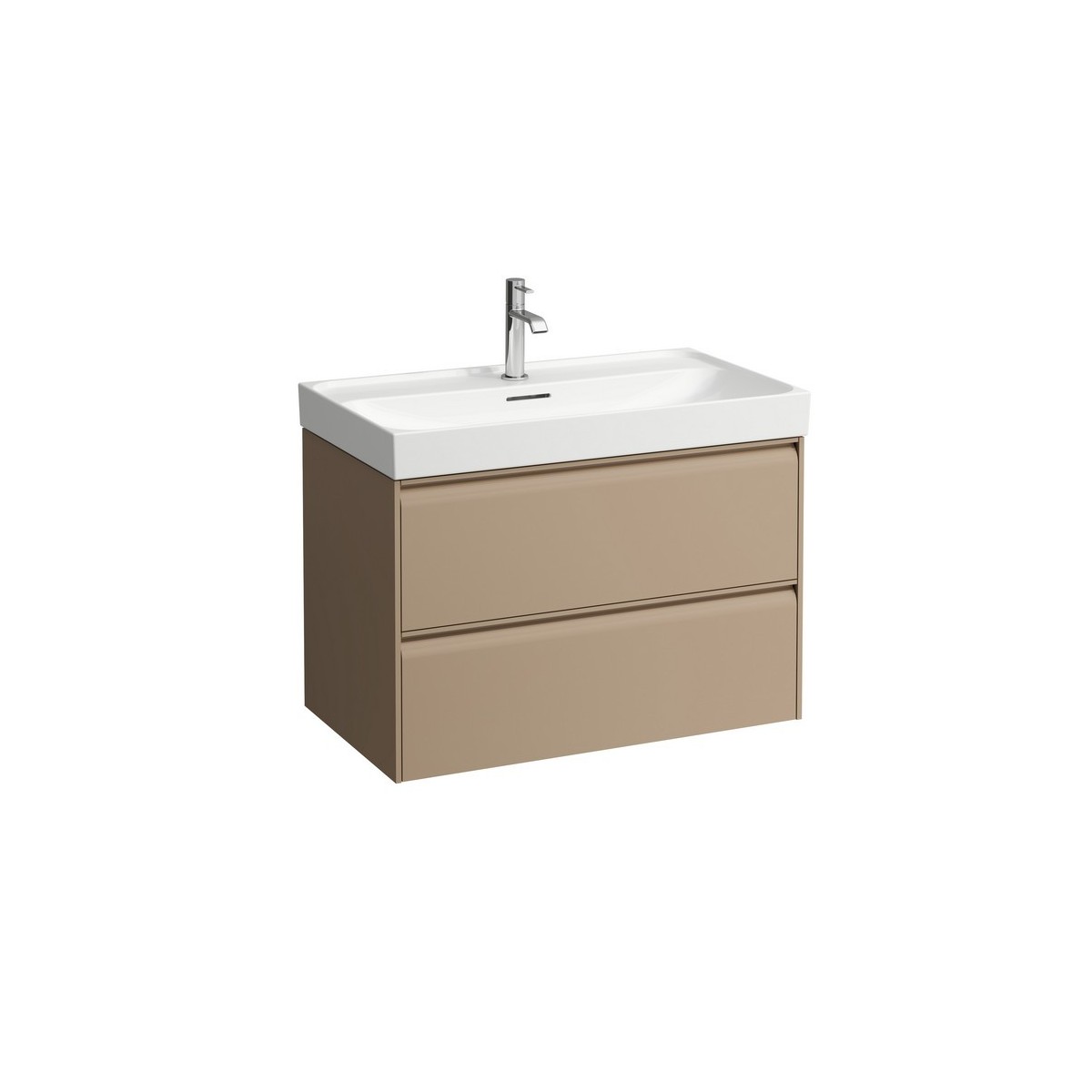Meda meuble sous lavabo 800 2t pour lavabo 810117 cappuccino 785x450x515 mm - LAUFEN H4216120114651 