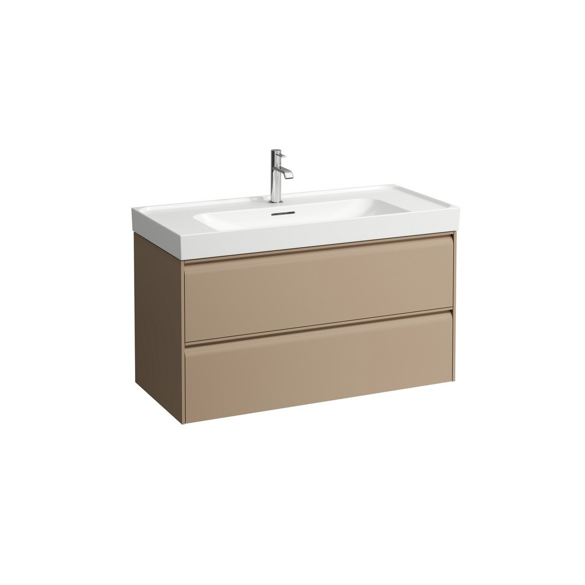 Meda meuble sous lavabo 1000 2t pour lavabo 810119 special colour 985x450x515 mm - LAUFEN H4216220119901 