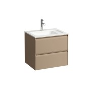 Meda meuble sous lavabo 600 2t pour lavabo marbond 814113 cappuccino 570x440x505 - LAUFEN H4216720114651 