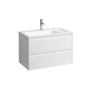 Meda meuble 800 2t pour lavabo marbond 814117 special colour 770x440x505 - LAUFEN H4216820119901 