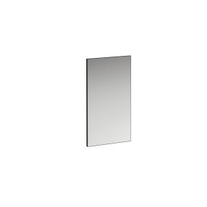 Frame 25 miroir avec cadre aluminium 450mm 450x25x825mm noir mat - LAUFEN H4474009004501 