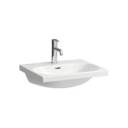 Lua lavabo mural ou à poser sur meuble non percé 550x460x180mm blanc - LAUFEN H8100820001091 