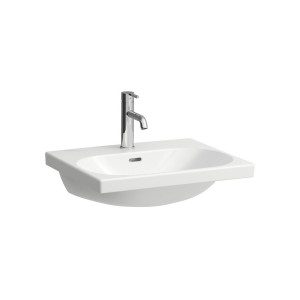 Lua lavabo mural ou à poser sur meuble non percé 550x460x180mm blanc avec lcc - LAUFEN H8100824001091 
