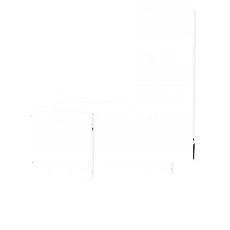 Radiateur à inertie Wifi Blanc Liberty 1500W Horizontal - Valderoma BL1500W