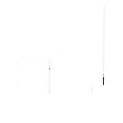 Radiateur à inertie Wifi Blanc Liberty 1500W Horizontal - Valderoma BL1500W