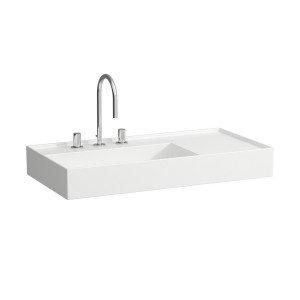 Lavabo asym. d kartell 90 lcab - LAUFEN H810338A001111 