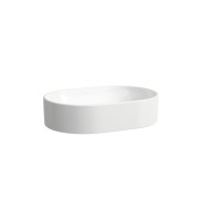 Savoy vasque à poser ovale blanc 550x380x130 mm - LAUFEN H8129440001091 