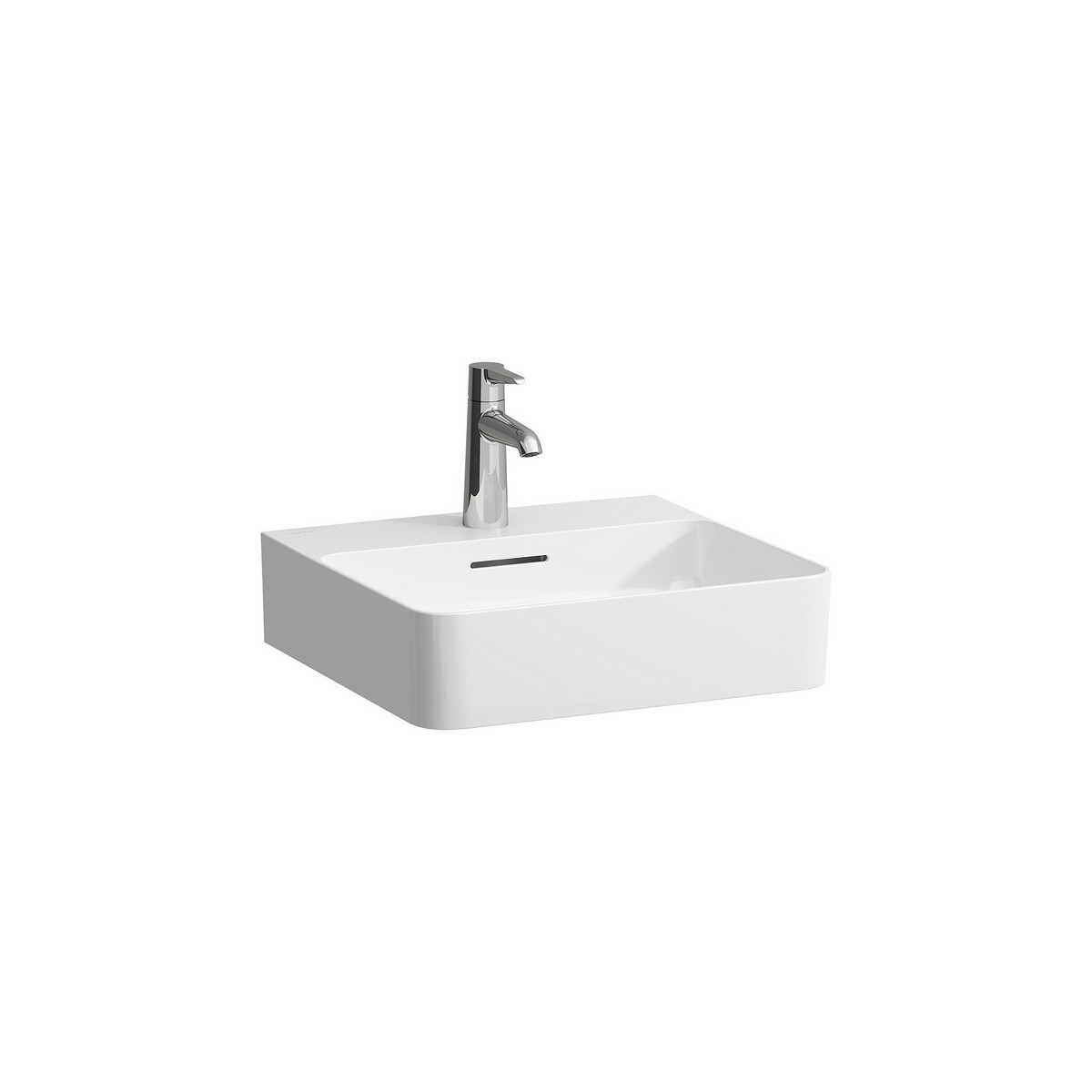 Val lave-mains non percé, sans trop-plein 450x420x115 mm blanc - LAUFEN H8152810001121 