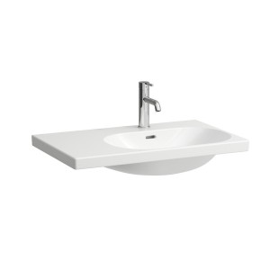 Lua lavabo, tablette à gauche ou à poser sur meuble - LAUFEN H8170854001041 