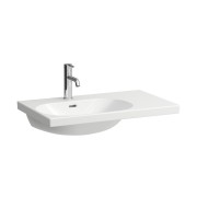 Lua lavabo, tablette à droite, mural ou à poser sur meuble - LAUFEN H8170860001041 