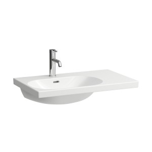 Lua lavabo, tablette à droite, mural ou à poser sur meuble - LAUFEN H8170860001041 