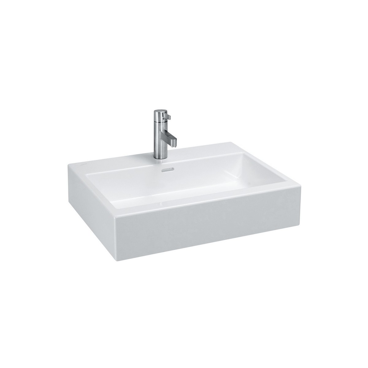 Living city lavabo à poser face inférieure meulée 3t 600x460x140 mm blc - LAUFEN H8174340001081 