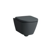 Meda cuvette susp silent flush ss bride graphite mat 540x360x355 - LAUFEN H8201107580001 