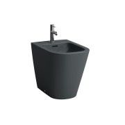 Meda bidet au sol graphite mat 540x360x430 mm - LAUFEN H8321117583021 