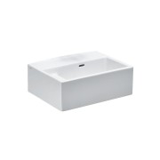 College vasque pour salle de classe, p-savon percé 1 trou 600x455x225 mm blc lcc - LAUFEN H8576004005031 