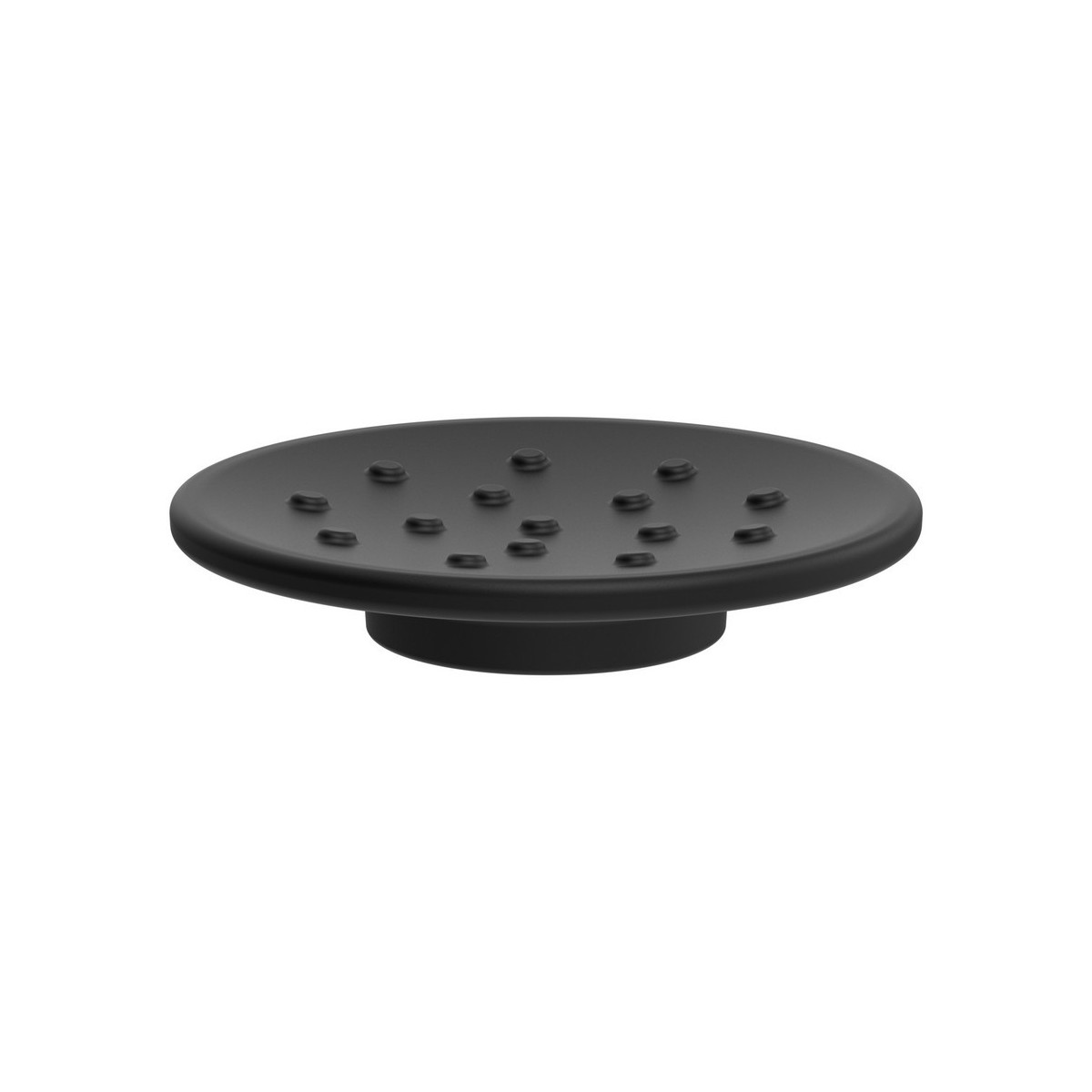 Ada porte-savon pour tablette percée noir mat - LAUFEN H8700357160001 
