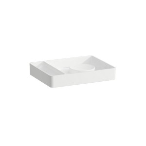 Val plateau organisateur resctangulaire en céramique 360x280x60mm blanc - LAUFEN H8702820000001 
