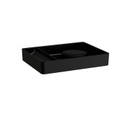Val plateau organisateur resctangulaire en céramique 360x280x60 mm noir mat - LAUFEN H8702827160001 