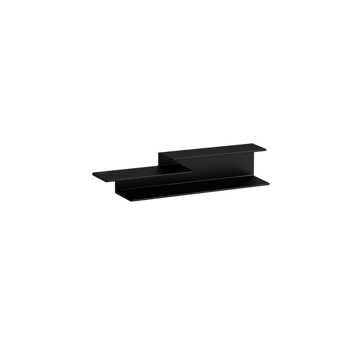 Home collection étagère 'lay' en céramique 690x140x155 mm noir mat - LAUFEN H8777727160001 