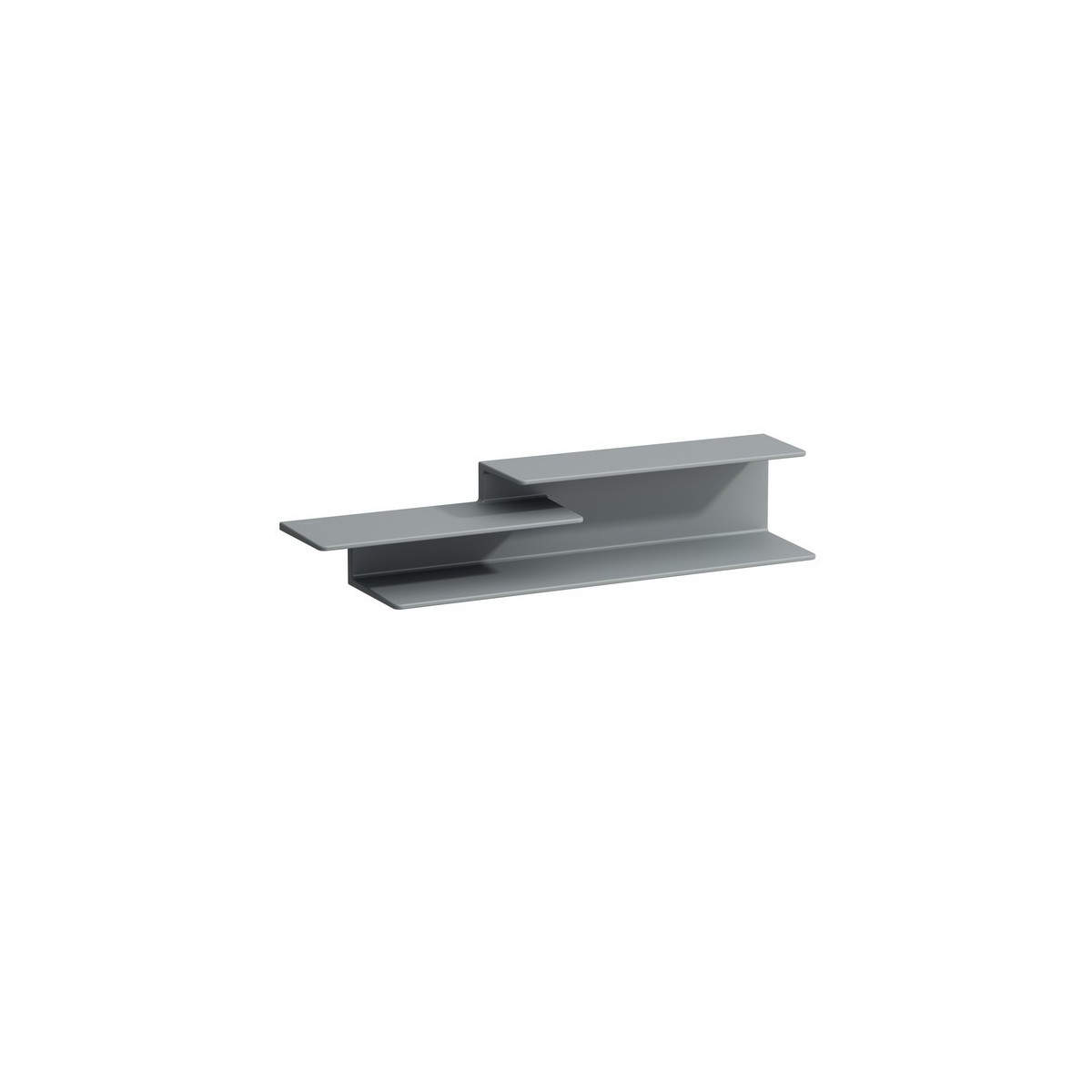 Home collection étagère 'lay' en céramique 690x140x155 mm graphite mat - LAUFEN H8777727580001 