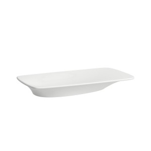 Home collection plateau 'aurelio' en céramique 320x175x40 mm blanc - LAUFEN H8777790000001 