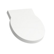 Val couvercle pour urinoir 840281 385x305x45 mm gris mat - LAUFEN H8942827590001 