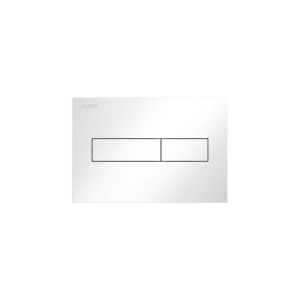 Plaque de commande ineo horizon dispositif double chasse blanc 213x6x145 mm - LAUFEN H9001110000001 