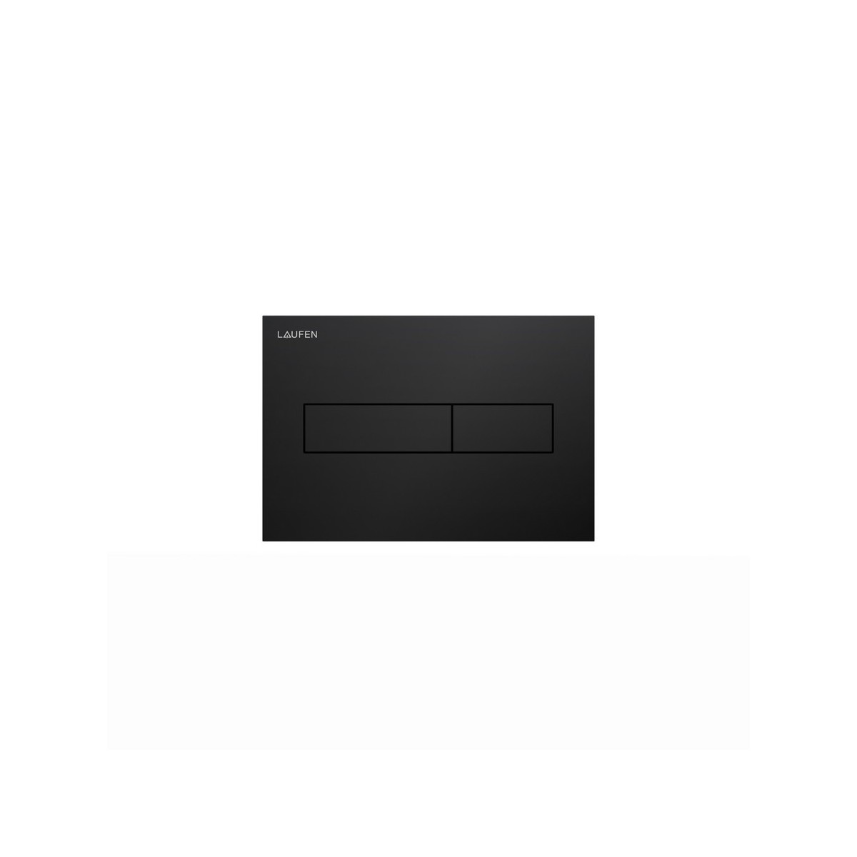 Plaque de commande ineo horizon dispositif double chasse noir mat 213x6x145 mm - LAUFEN H9001117160001 