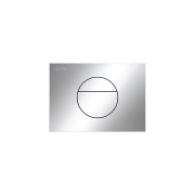 Plaque de commande ineo sunrise dispositif double chasse chromé 203x6x145mm - LAUFEN H9001120040001 