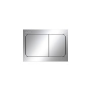 Plaque de commande ineo air dispositif double chasse chromé 203x6x145 mm - LAUFEN H9001130040001 