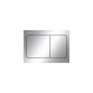 Plaque de commande ineo air dispositif double chasse chromé 203x6x145 mm - LAUFEN H9001130040001 