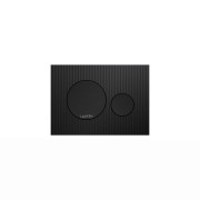 Plaque de commande ineo moondance dispositif double chasse noir mat 203x6x145 mm - LAUFEN H9001167160001 