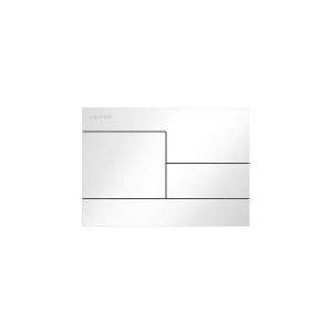 Plaque de commande ineo skyline dispositif double chasse blanc 208x6x148 mm - LAUFEN H9001180000001 