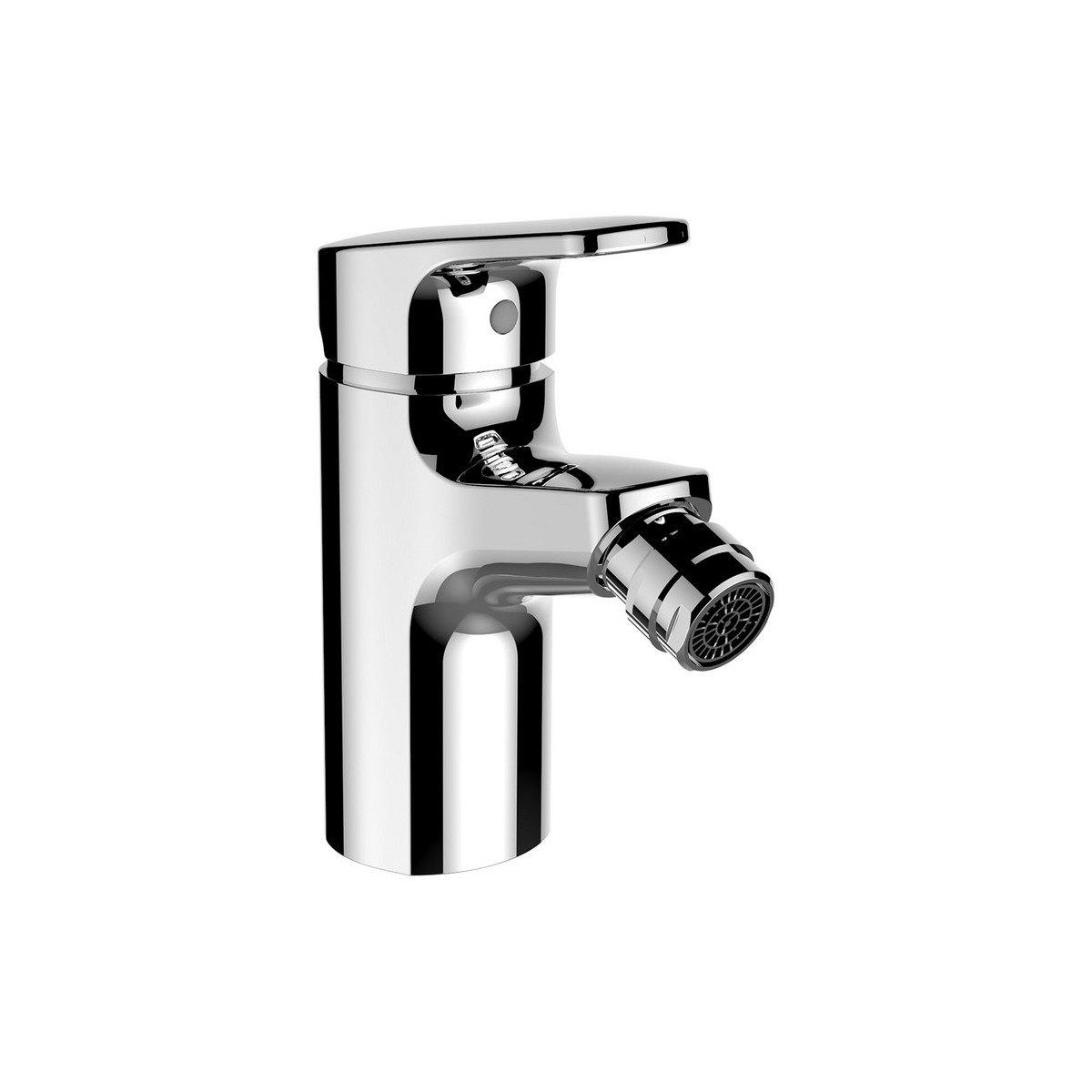 Citypro mitigeur de bidet bec fixe 96mm avec vidage chromé - LAUFEN HF500910100000 