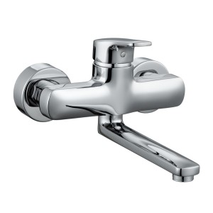 Citypro mitigeur de lavabo mural bec 167mm chromé - LAUFEN HF500922100600 