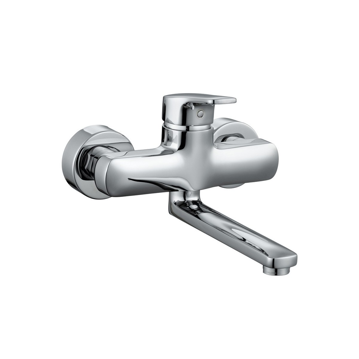 Citypro mitigeur de lavabo mural bec 217mm chromé - LAUFEN HF500923100600 
