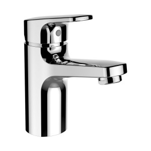 Citypro mitigeur de lavabo eco+ bec 110 mm sans vidage chromé - LAUFEN HF500942100000 