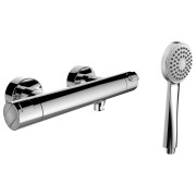 Citypro mitigeur de douche thermostatique mural sans garniture de douche chromé - LAUFEN HF500950100600 