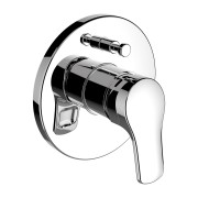 Citypro mitigeur bain-douche encastré pour simibox avec inverseur chromé - LAUFEN HF500979100000 