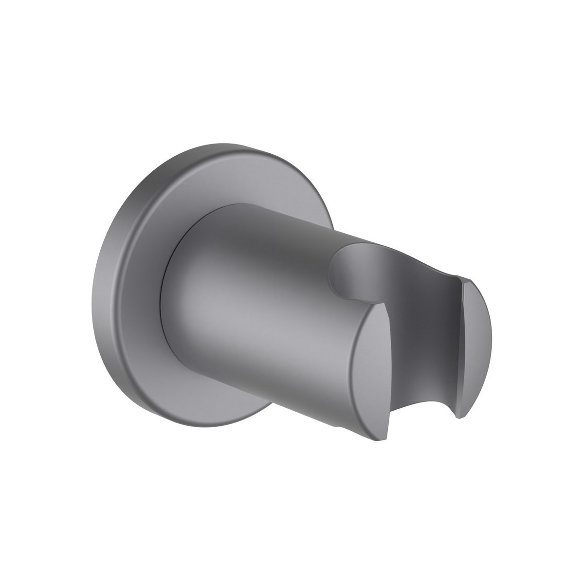 Twin support fixe pour douchette 'twin' saillie 52 mm pvd acier inox brossé - LAUFEN HF504779423000 