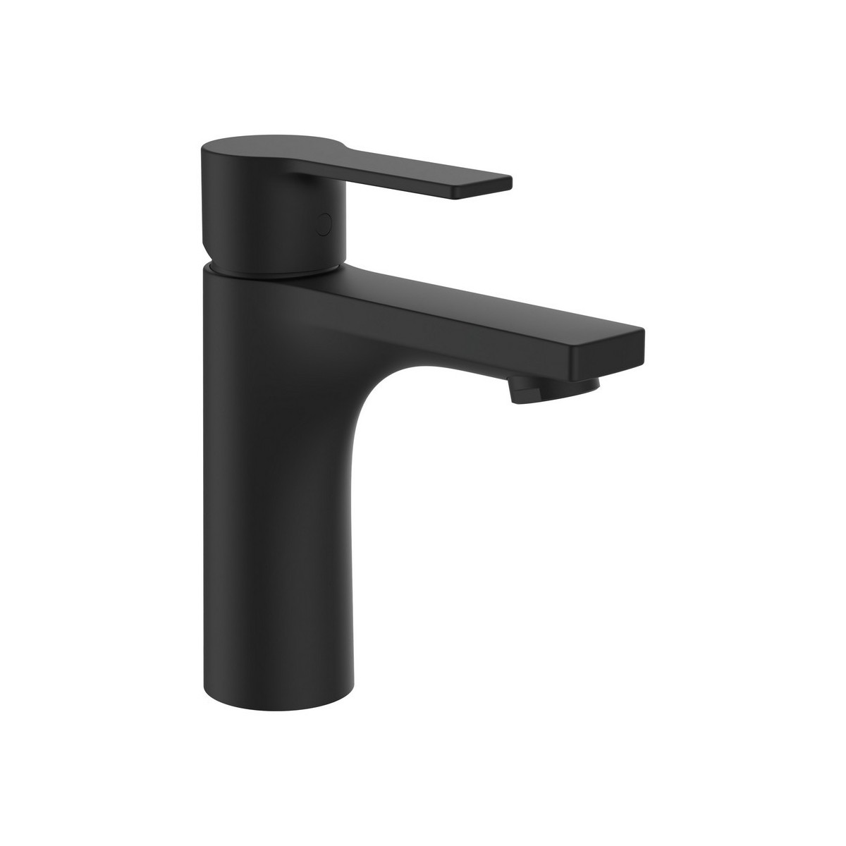 Swisstap mit lav eco+ bec fixe 110 mm ss vidage pvd titane noir mat - LAUFEN HF506102428000 