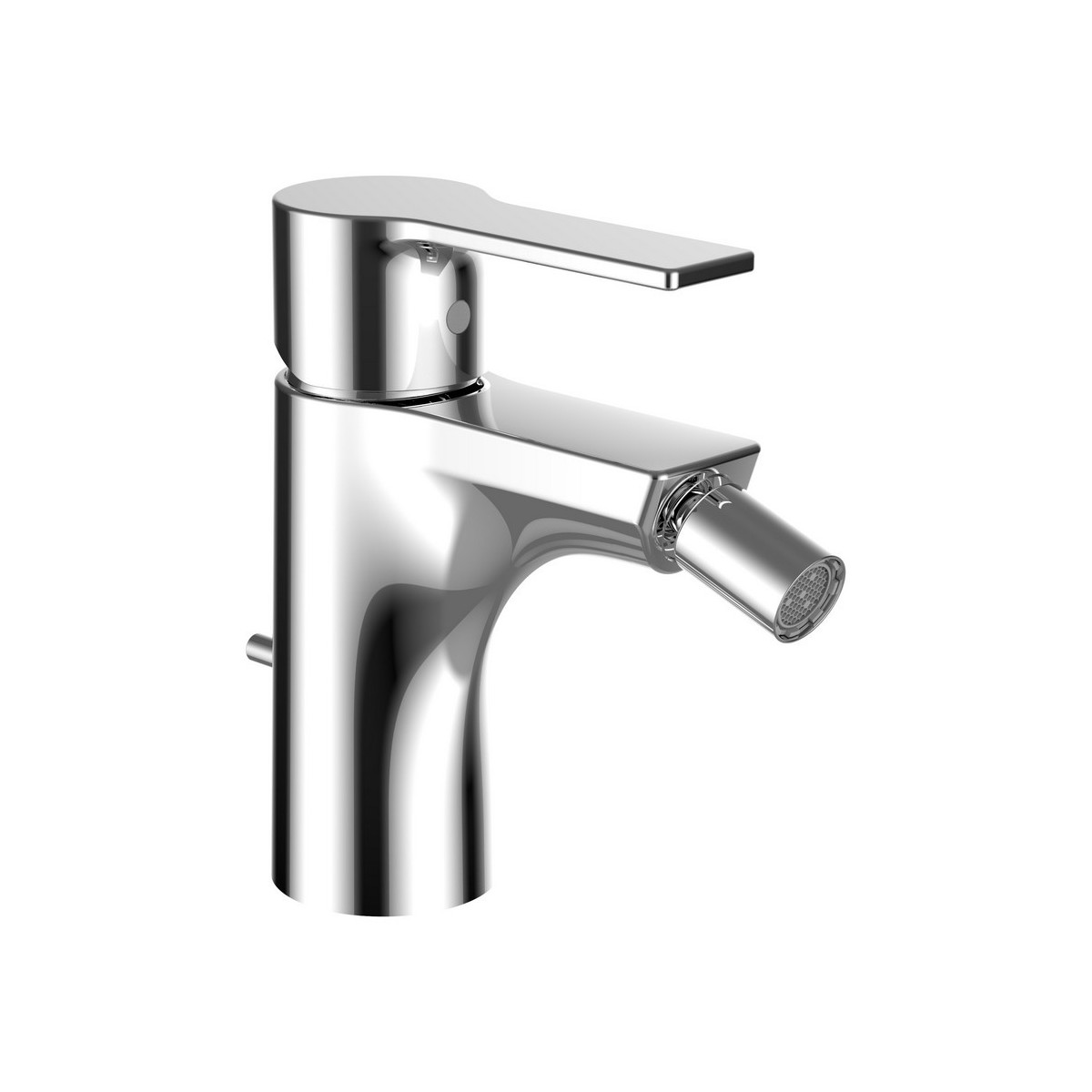 Swisstap mitigeur de bidet bec fixe 107 mm chromé - LAUFEN HF506110100000 