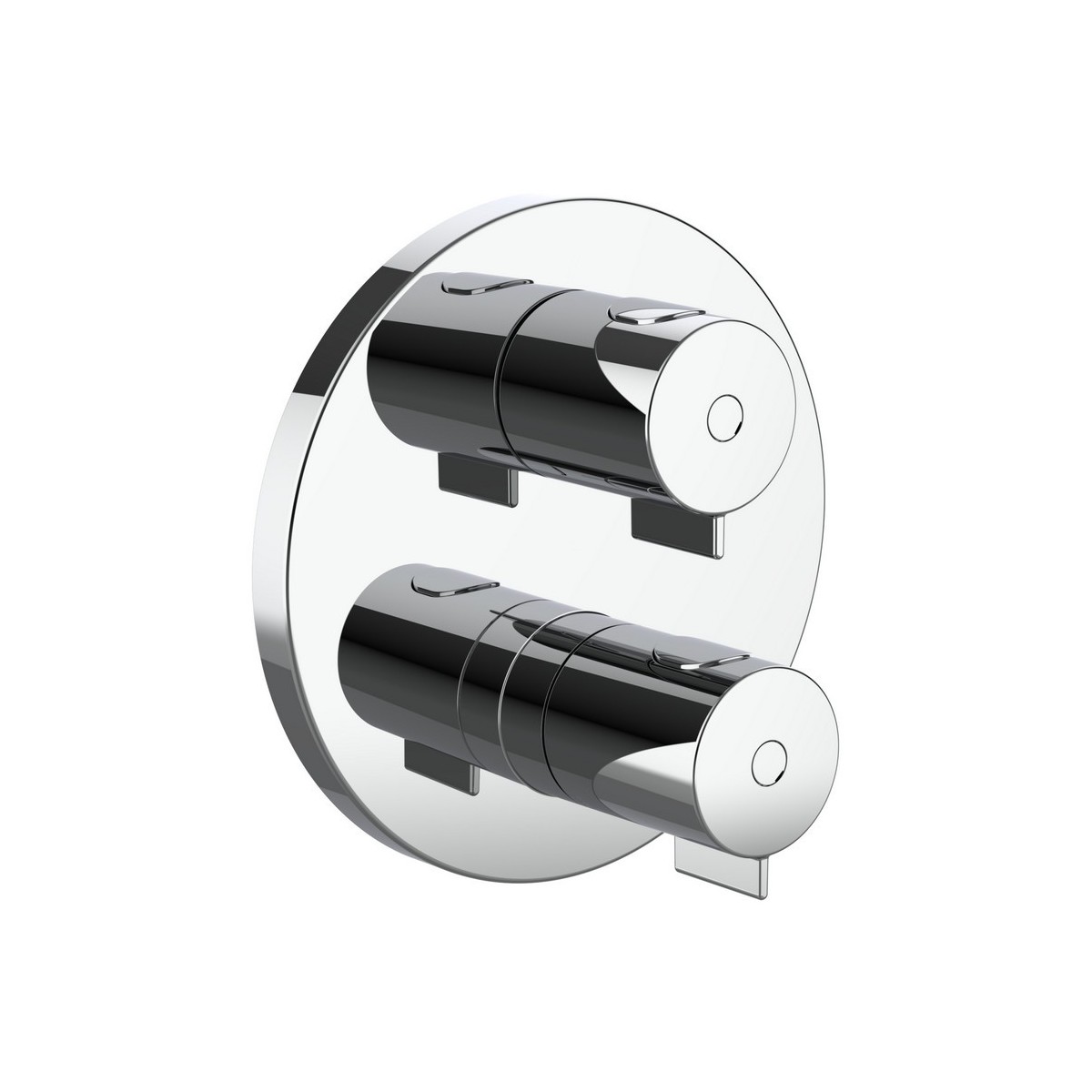 Therm mitigeur de douche encastré thermostatique corps d'encastr inclus chromé - LAUFEN HF506576100000 