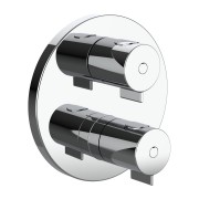 Therm mit bd encastré thermostatique. corps d'encastrement inclus chromé - LAUFEN HF506577100000 