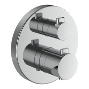 Meda mit bain-douche thermostatique à enc avec simibox avec inverseur chromé - LAUFEN HF506677100000 