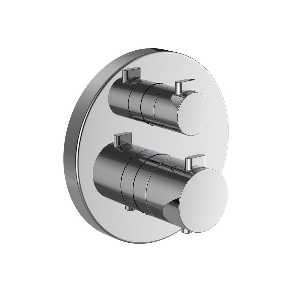 Meda mit bd thermostatique à enc avec simibox avec inverseur clapet ar chromé - LAUFEN HF506687100000 